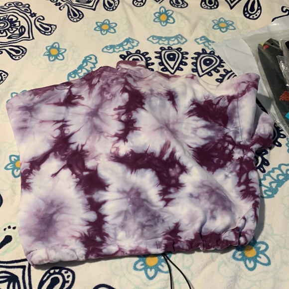 The dye crop sweatshirt - Picture 4 of 5